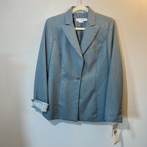NWT Garfield & Marks Arden Jacket Women’s Blue Green Blazer 4